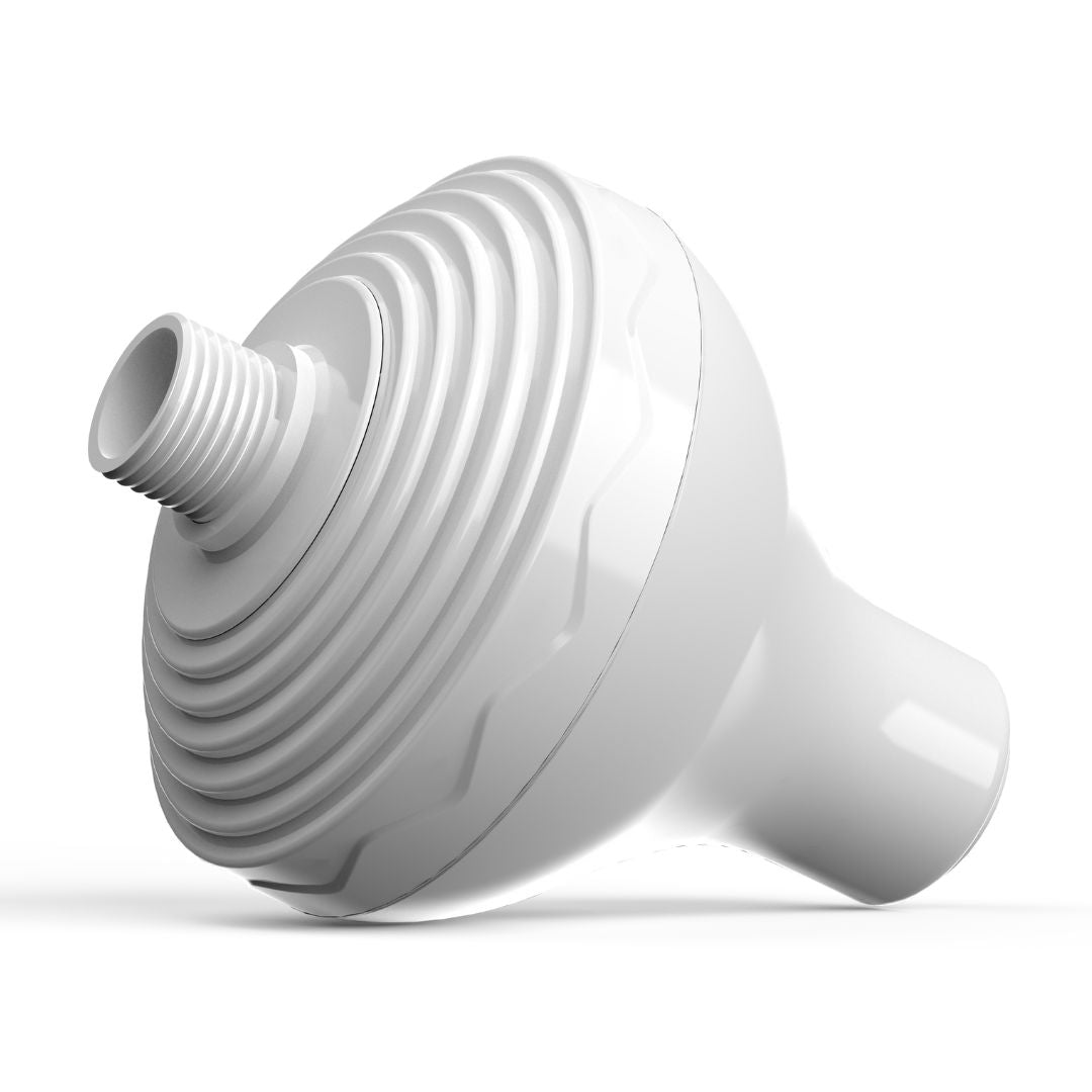 Showerpro duschfilter vit liggandes