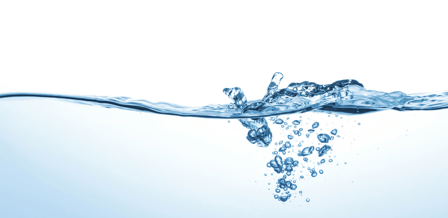 vatten med droppar