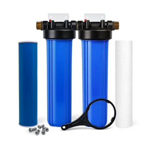 FL20 DUO Partikel- & kolfilter (GAC) 20" - Flowline