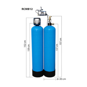 Watex RCMB aktivt kolfilter 12 mått